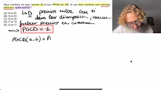 Calcul Thématique - PPCM - Question 12