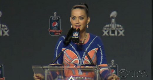 Katy Perry previews Super Bowl halftime show