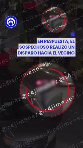 Delincuente dispara tras ser enfrentado por vecinos en Nezahualcóyotl