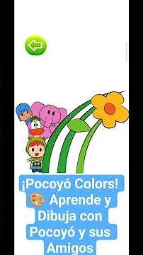 ¡Pocoyó Colors! 🎨 Aprende y Dibuja con Pocoyó y sus Amigos #pocoyo #juegosmovil #gameplay