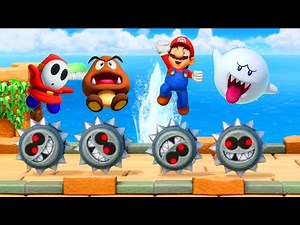 Super Mario Party Minigames - Mario vs Boo vs Goomba vs Shy Guy