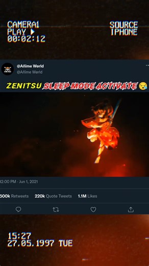 Zenitsu Sleep Mode Activate 😪#demonslayer#zenitsu#tanjiro#viral