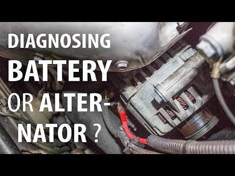 Diagnosing battery or alternator 2/3: Testing the alternator