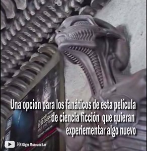 "Giger Bar" un lugar que te hará sentir como todo un alien 👽👽👽 #ATodosNosEncanta | Instituto de Mixologia y Barismo