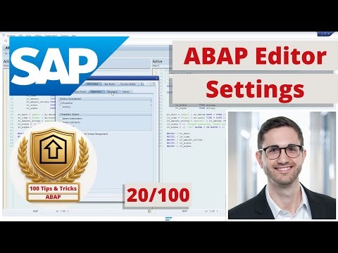 Correct ABAP Editor Settings | ABAP Tip #20
