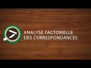 #15 Analyse Factorielle des Correspondances dans Excel avec XLSTAT