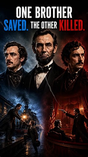 One Brother Saved Lincoln's Son The Other Killed Lincoln 😳