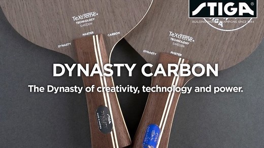 Dynasty Carbon and Xu Xin Edition is the result of years of development in search of a carbon blade with the ultimate balance between classic wood feel, known as the ”STIGA feeling”, and carbon fabric development. #madeinsweden | STIGA Table Tennis