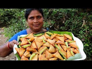 CRISPY CORN SAMOSA || SAMOSA RECIPE | COUNTRY FOODS