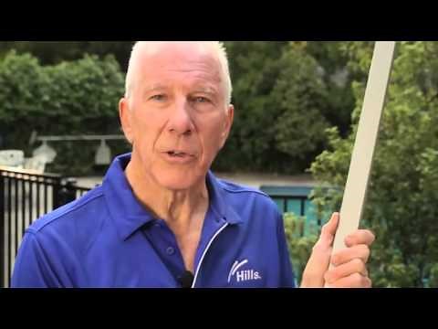 How to install a Hills folding frame Clothesline