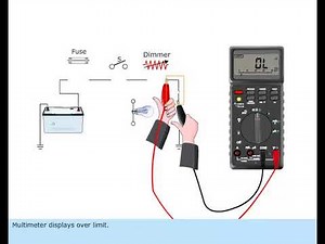 continuity test method to troubleshoot open circuit fault