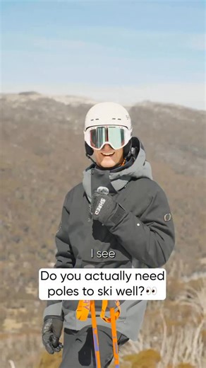 Breaking down the pole plant 📍 Poles help skiers with balance, timing and stability ⚖️ Planting your pole at the start of a turn helps to shift your body weight forwards and down the hill - putting you in a more balanced position over your skis. They are particularly important in steeper terrain, moguls and for short turns - aka situations where it’s harder to commit to the next turn. What are your thoughts on poles...? 👀 #skilessons #skicoach #skicoaching #howtoski #skitips #skibasics | Carv