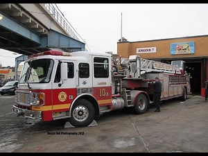 Philadelphia Fire Department- Ladder 10, Engine 7, Medic 42, Medic 2- Response Videos