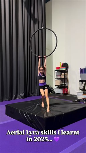 Kaylee 🎀 / Stevie Adams on Instagram: "2025 was the year Kaylee discovered her passion for aerial. 💜 She started her aerial journey in April 2025 after spotting someone on a video on her iPad… and she was instantly hooked. 😍 What began as curiosity quickly became her passion, her way to relax, and her very first love. ❤️ These are just some of the aerial lyra skills she learnt in 2025, and there’s so much more to come… So many exciting things ahead in 2026. 🙈 Shoutout to Kaylee’s coach @addy