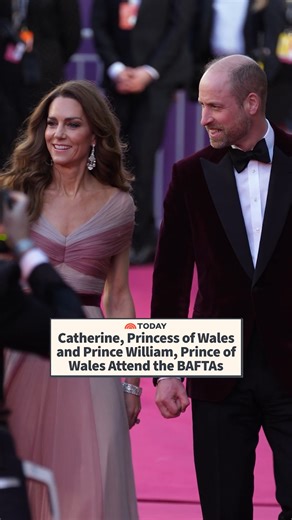 Prince William and Princess Kate attend the 2026 BAFTAs in London, England. 🎥: Getty Images | Today Show