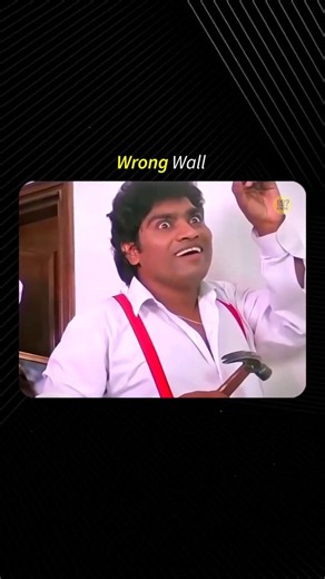 Wrong Wall 😂 | Johnny Lever's Funniest Wall & Nail Comedy Scene | Bollywood Comedy