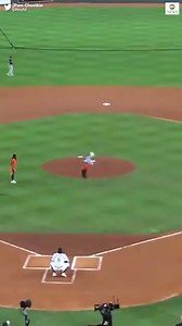 FLIPPING OUT: Simone Biles' World Series opening pitch goes viral as she infuses it with her own personal flair. https://abcn.ws/2pNQLtv | ABC News