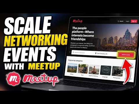 How to scale networking events with Meetup - Quick Tutorial