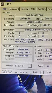 Is it normal for my cpu multiplier and speed to be changing that much on idle? (I7 - 9700k)
