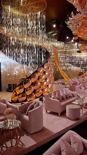 Saudi Arabia 🇸🇦 witnessed a wedding project in 2022. Gold shells to create the tornados & wavy steel structure furnished with more than 100 thousand of “Swarovski almonds” all over the side walls with LED screens in the background 🔥 #wedding2023 #bride2023 #wedding #weddingplanner #weddingphotography #walidbaz #indianwedding #weddingdecoration #bazevents #weddingideas #weddingoftheyear #weddingdesigner #weddingdesign #riyadweddings #lebaneseweddings #fairytalewedding #dreamwedding #saudiweddi