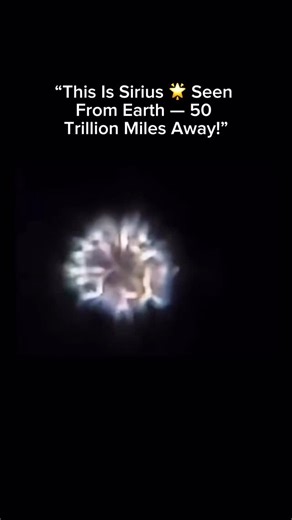 Human Evolution | Future Insights on Instagram: "What you’re seeing isn’t just a flickering light — it’s Sirius, the brightest star in our night sky, captured through a telescope from 50 trillion miles away! That shimmering, dancing glow isn’t the star changing shape — it’s Earth’s atmosphere bending its powerful light. Sirius is twice as massive as our Sun, blazing at nearly 10,000°C, and yet it appears as a tiny sparkle from this unimaginable distance. When you look at Sirius, you’re literally