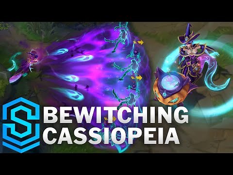 Bewitching Cassiopeia Skin Spotlight - PBE Preview - Pre-Release - League of Legends
