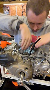 9.1K views · 154 reactions | Yamaha YFZ450R XC Race Quad Rebuild Part 3: Engine Disassembly #yamaha #yfz450r #blucru #savesportquads #ASMR #rebuild #xcracing #137motorsportspowdercoating | Tyler McNabb | Facebook