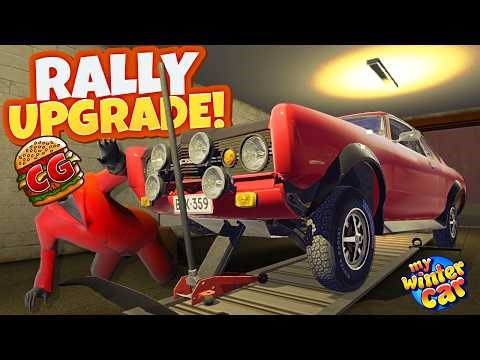 Selling Scrap & Upgrading to Rally Suspension in My Winter Car!