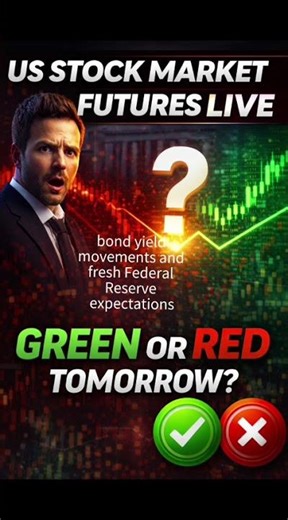 US Stock Market Futures LIVE | Green or Red Tomorrow? 🔴🟢