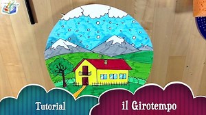 29K views · 63 reactions | Il tutorial di oggi ci porta a realizzare un disegno... magico! Il "girotempo" può cambiare la pioggia in neve e il giorno in notte con un attacco d'arte facile e divertente! Buona Arte a tutti! #illaboratorioartistico | Il Laboratorio Artistico | Facebook