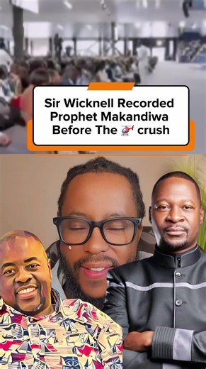 Sir Wicknell Records Prophet Emanuel Makandiwa at the Last Supper