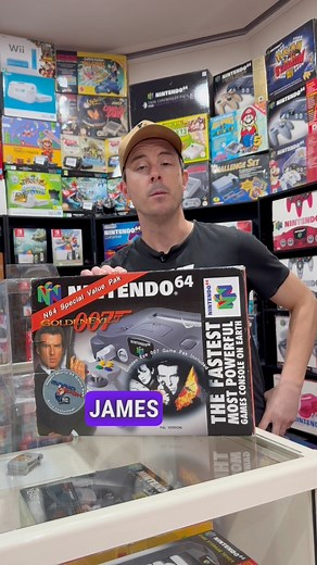 28K views · 467 reactions | A rare bit of Nintendo history #nintendo #goldeneye #retro #gaming | Nintendodownunder Collecting | Facebook