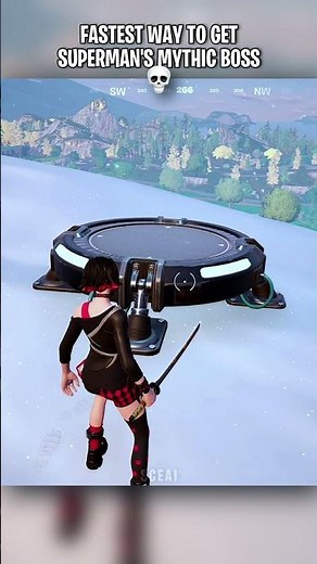 FASTEST Way To Get SUPERMAN'S MYTHIC Ability 💀 #fortnite #fortniteclips