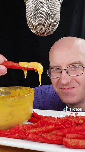 Takis & Cheese Fondue Mukbang ASMR — Crunchy Takis Dipped in Melty Cheese