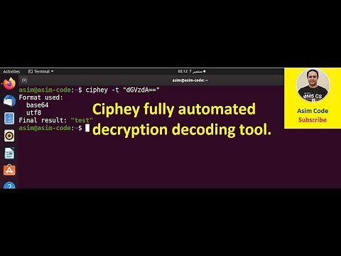 Ciphey fully automated decryption decoding tool