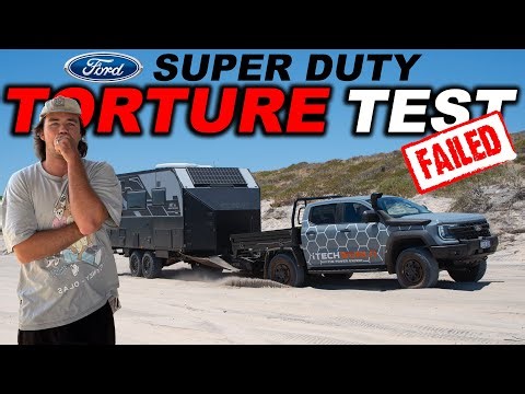 Exposing Major ISSUES! Ford Ranger Super Duty Extreme Towing Test will it Overheat? Full Review