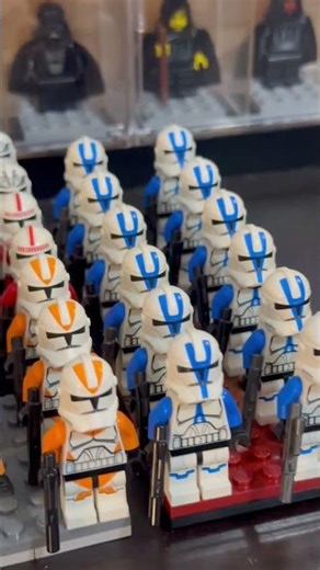 Lego Star Wars Animated Phase II Clone Army! #shorts