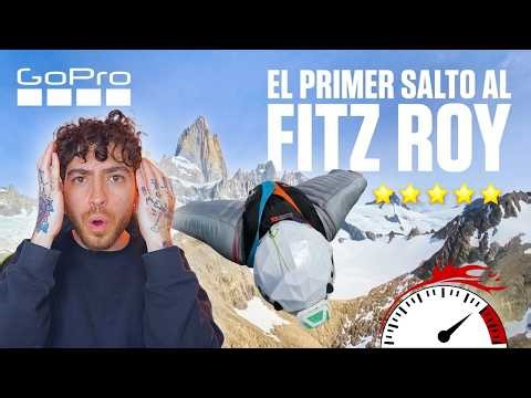 ¡RÉCORD GUINNESS MUNDIAL! El Salto Mortal al Fitz Roy (Patagonia) POV [4K GoPro Extremo]