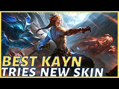 *NEW* DAWNBRINGER NIGHTBRINGER KAYN SKIN! FIRST FULL PLAYTHROUGH! - League of Legends