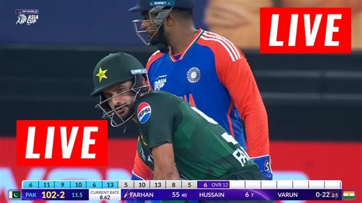134K views · 941 reactions |  Live: PAK vs IND – 16th T20 2025 | Pakistan vs India Live Cricket Match Today Tune in for live coverage of the thrilling 16th T20 clash between Pakistan and India! Get real-time updates, ball-by-ball commentary, and full scorecards as these cricketing powerhouses battle it out in this high-stakes T20 showdown. #CricketLive #PakistanCricket #PAKvsIND #PakistanvsIndia #T20Cricket #LiveMatchToday #LiveCricket | today live cricket match | Facebook