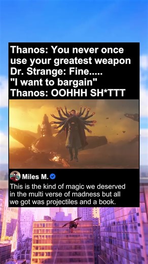 1201. Doctor Strange vs Thanos - AVENGERS- INFINITY WAR (2018)