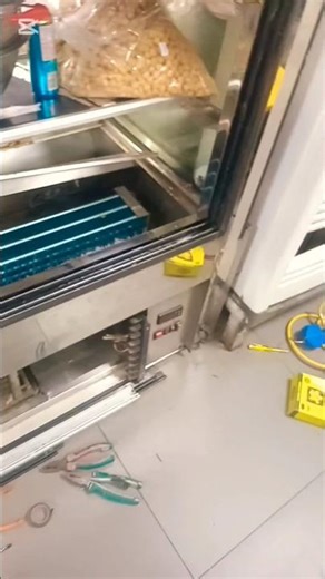Restaurant Freezer Cooling Fan Change#freezer #fridge