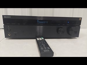 Sony STR-DH190 Stereo Receiver with Phono Input and Bluetooth Connectivity