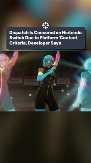 Dispatch is censored on Nintendo Switch