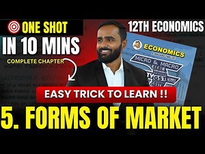 5.FORMS OF MARKET |EASY TRICK TO LEARN!!|ONE SHOT |12TH ECONOMICS|PRADEEP GIRI SIR