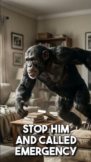 The Chimpanzee Attack That Shocked the World | Travis Story #shorts