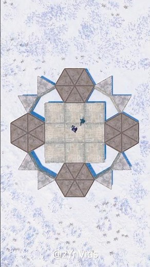 PERFECT 3x3 Base design in #rust #rustbase #rustgame #rustbasedesign #shorts