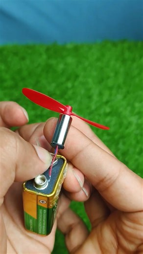 Micro Motor Challenge🔥Can It Run? #micromotor #minimotor #shorts #tech