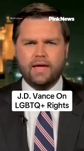 2.4K views · 36 reactions | Where does J.D. Vance stand on LGBTQ+ rights? | PinkNews | Facebook