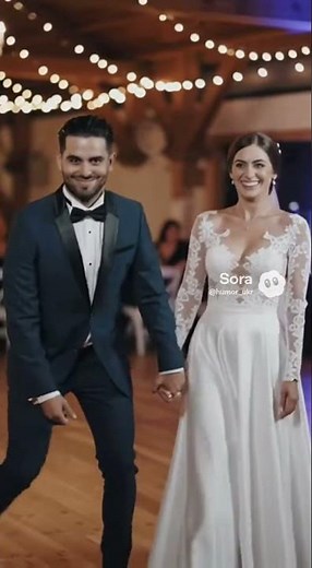 Der erste Tanz… und plötzlich andere Musik 😂 #hochzeit